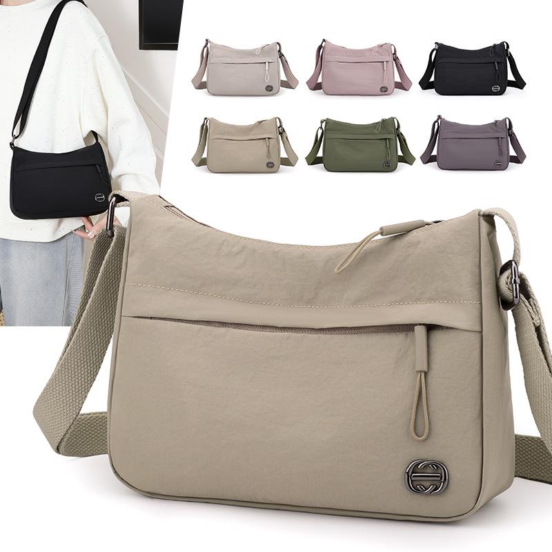 Niche Lightweight Waterproof Small Square Bag, Multi-shoulder Crossbody Bag, Underarm Bag