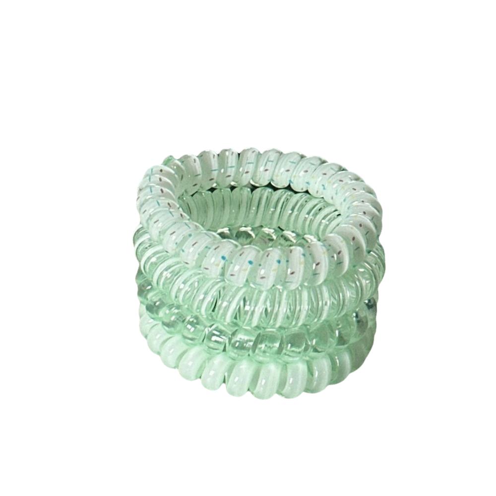 Portable Phone Line Hair Ring Gradient Color Hair Loop Elastic Hair Rope  Girl Daily Hairstyle