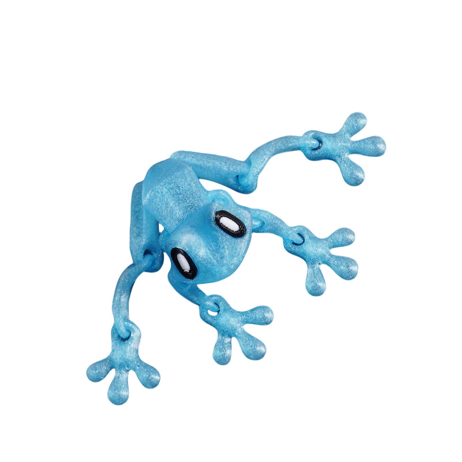 

3D-printed Magneti Toy, Articulated 3D-printed Animal Toy, Suitable For Refrigerator/car Decoration One Size синий