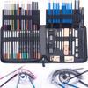 83-Piece Professional Sketching & Colored Pencils Set for Fine Art Drawing