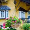 Retractable & Height-Adjustable Garden Hook, Creative Hanging Tool for Flower Pots, Bird Cages & Plant Baskets, Home Decoration