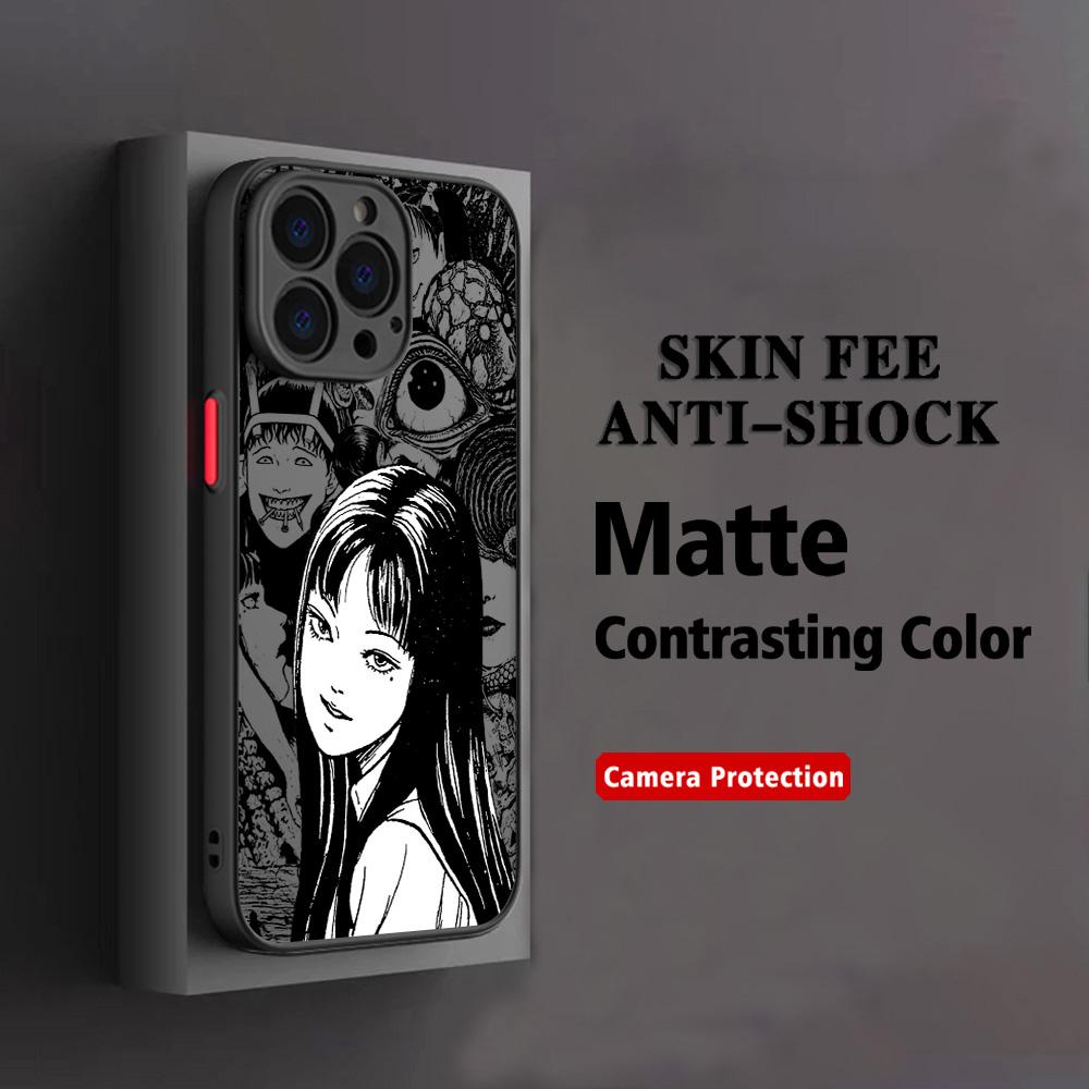 Junji Ito horror Hot comics Phone Case For Xiaomi Redmi Note 14 13 12 12S 11 11S 10 10S 9T 9S 8 7 Pro Plus 4G 5G Matte Clear