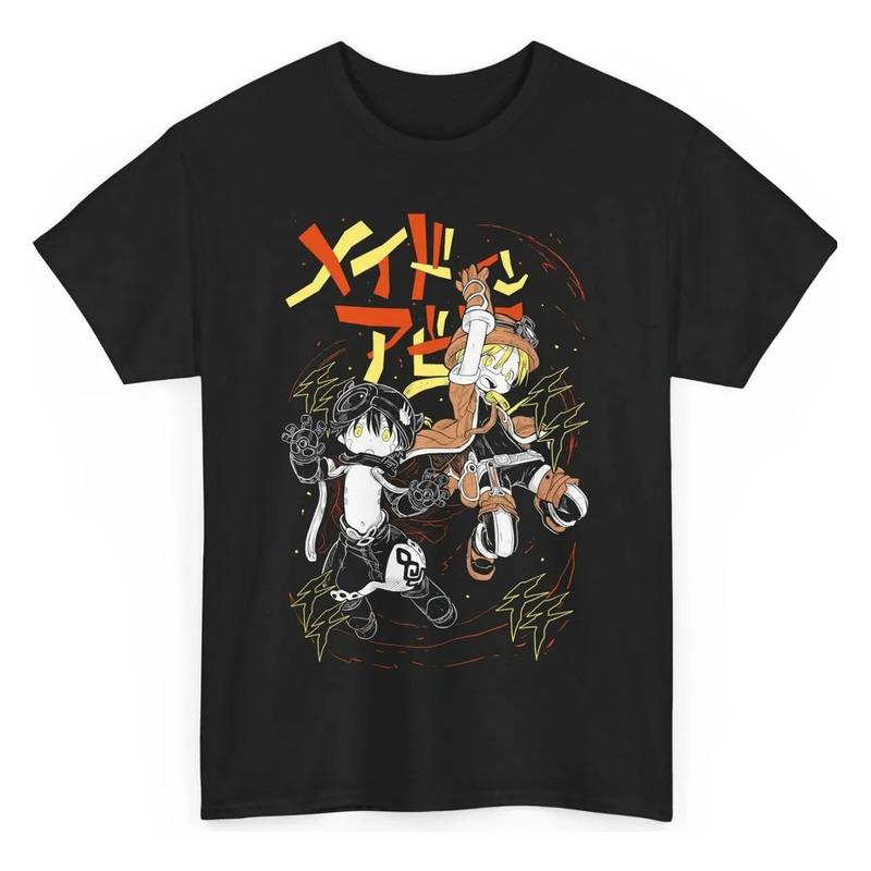 Nova Camiseta De Anime Made In Abyss Merch, Camiseta Casual S