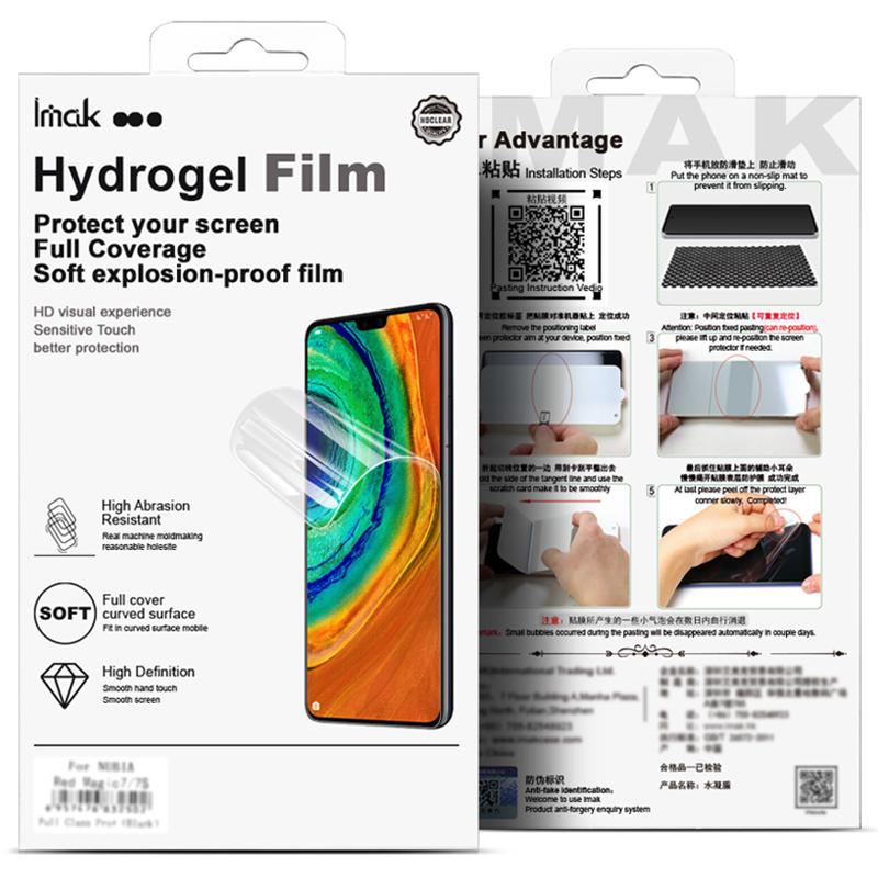 IMAK 2Pcs/Set Hydrogel Film III For OnePlus Ace 3 Pro 5G Screen Protector TPU HD Smooth Touch Film