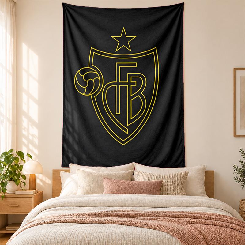 Tapisserie FC Bâle haute qualité pour décorer les murs du salon, de la chambre, du dortoir idéale comme décoration murale de chambre ou cadeau de vacances