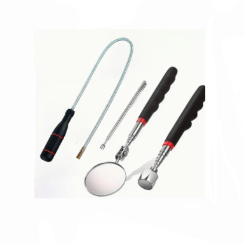 Telescopic Magnetic Pickup Tool with Light
