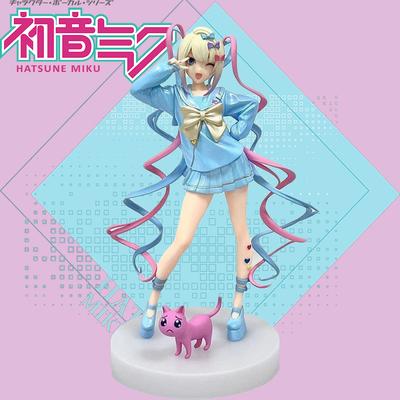 17cm Potřebná Dívka Předávkování Pop up Parade KAngel Anime Akční Figurka PVC Sběratelský Model Hračka Virtuální Uploader Ozdoby