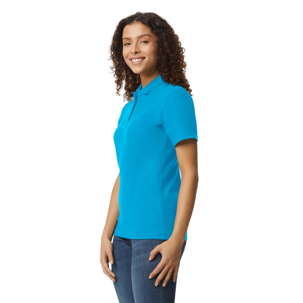 Gildan Womens/Ladies Pique Soft Touch Polo Shirt
