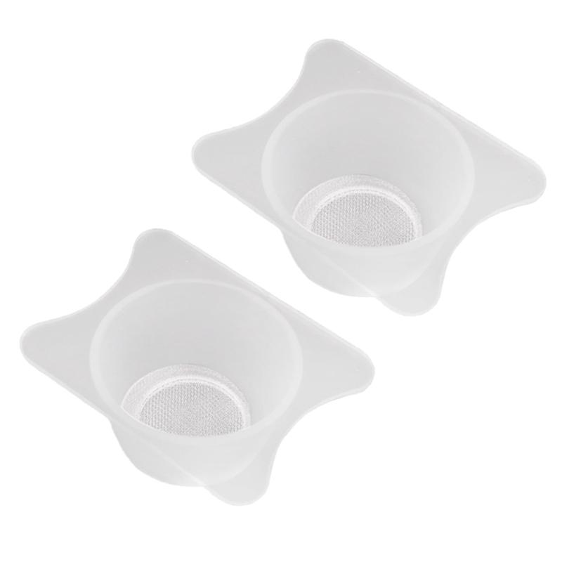 

2Pcs Filter Cup Paint Purifying Cup Model Airbrush Tool Part Paint Purifying Cup Filter For Sprays Guns Tool Replacement