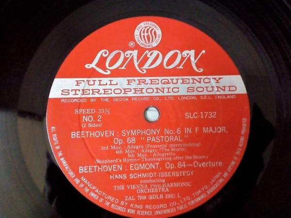 LP Record ISSELSTEDT, VIENNA PHILHARMONIC - Beethoven: Symphony No. 6 In F Majo SLC1732 LONDON 1968 Japan Obi Classical Used