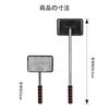Car Wiper with Microfiber Cloth for Car Windows, Reusable, 180° Rotation Storage, Glass, Car Cleaning Kit