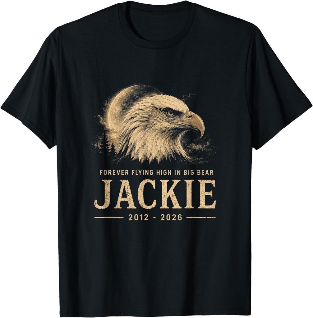 Jackie the Bald Eagle Memorial Men Women T-Shirt