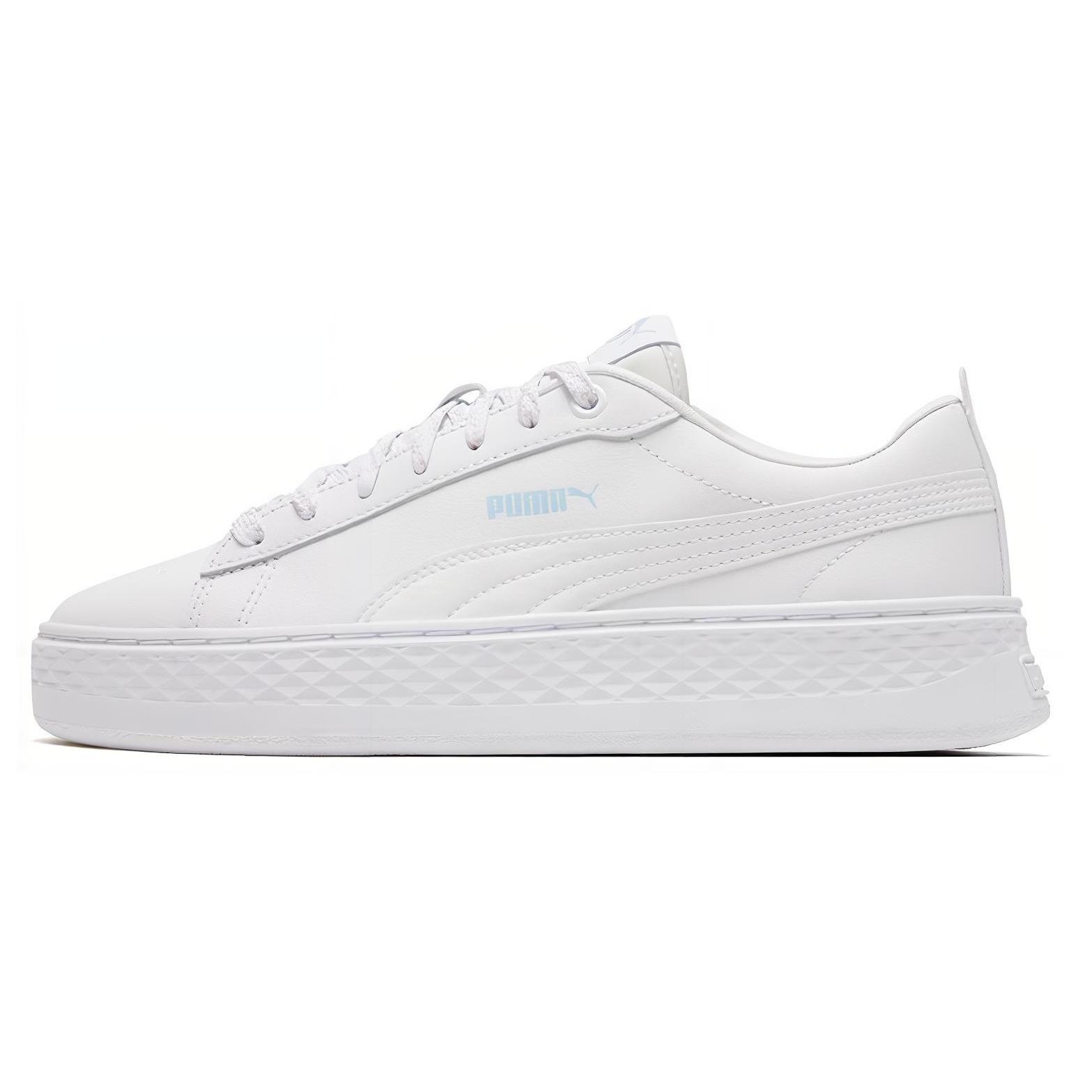 (WMNS) PUMA Smash Platform Q4 Polka White Women s 369833-01 EU 38