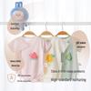 Babyprints 2-Piece Short Sleeve Cotton Bodysuit Set