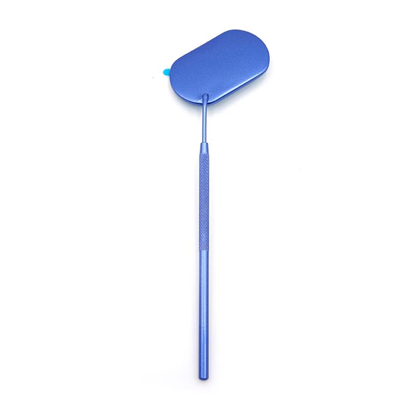 1pcs Multifunction Checking Oval Lash Mirror Eyelash Extension Beauty Makeup Portable Stainless Steel Eyelashes Mirror Tools