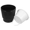 Watering Hydroponic Flower Pot with Self-Watering Design for Office Bonsai Succulents