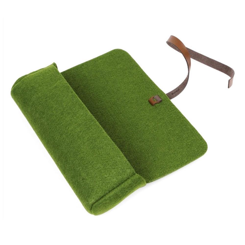 Felt Roll Pen Bag Portable Large Capacity Stationery Pouch Creative Strap Pencil Case Storage Bag For Girls Boys