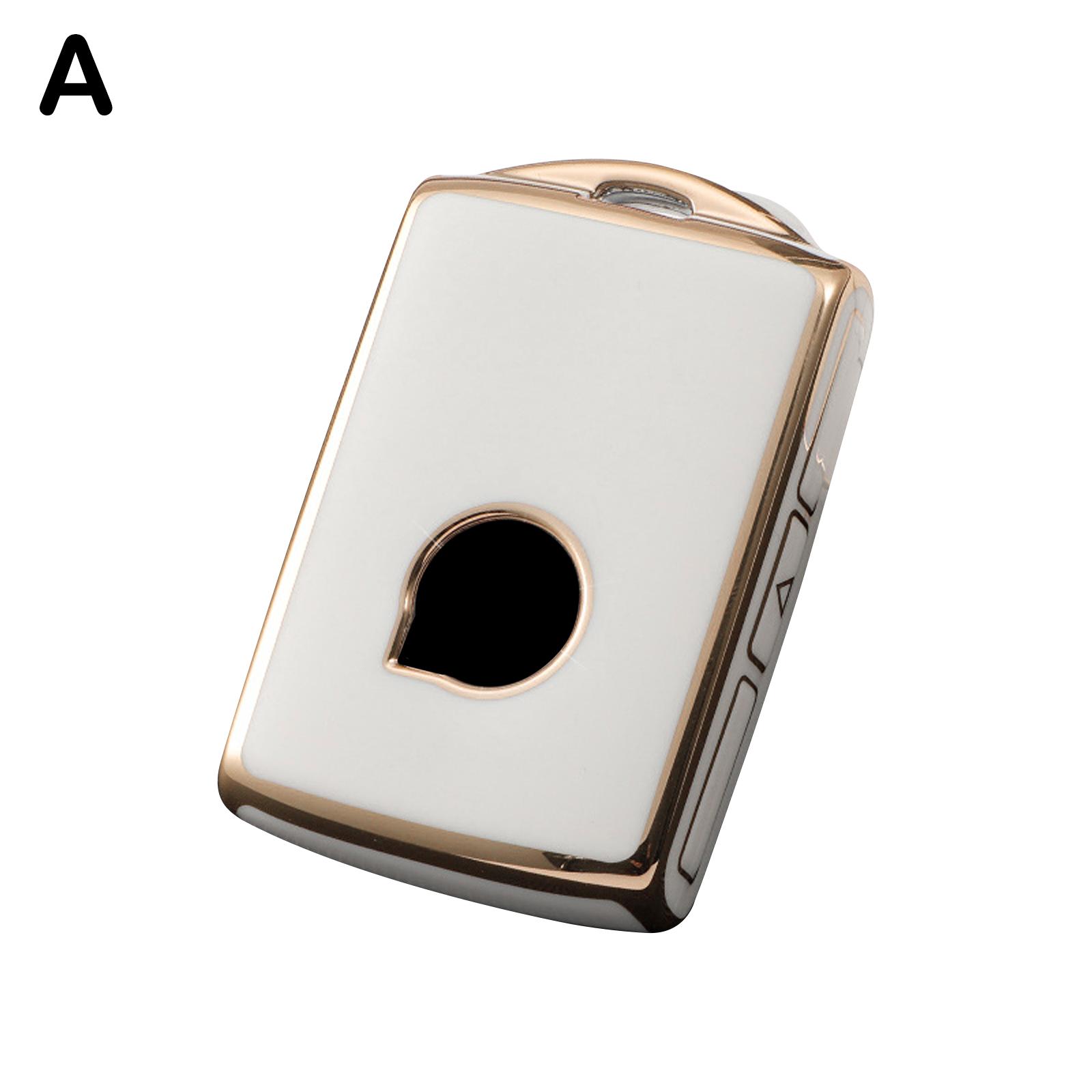 

Чехол для автомобильного ключа для Volvo XC40 XC60 S90 XC90 V90 Polestar 1 2 C30 2019 2020 брелок сигнализация автомобильный пульт дистанционного управления аксессуары белый