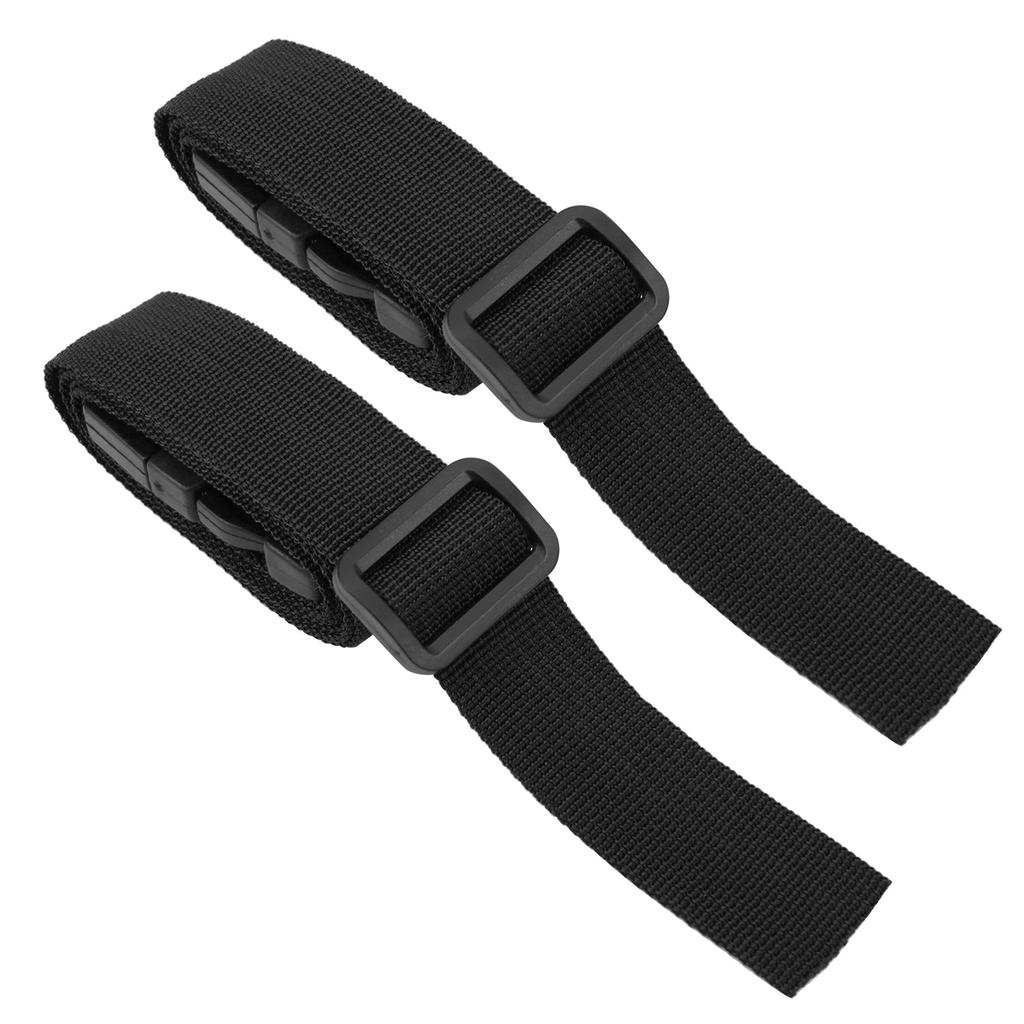 2Pcs   Straps 150x2.5cm Travel Luggage Fixing Strapping Belts with Buckles