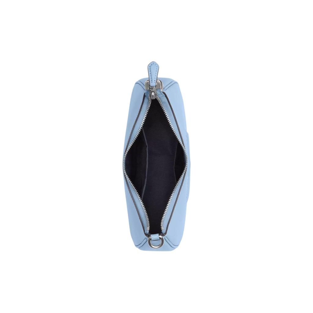 Coach Teri 24 Top Rits Leren Handtas Crossbody Schoudertas Medium Dames Handtassen Blauw CR099-SVEYB