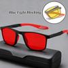 Blue Light Blocking Glasses for Men Women UV400 Protection Anti Fatigue Gaming Computer Glasses Yellow Lens