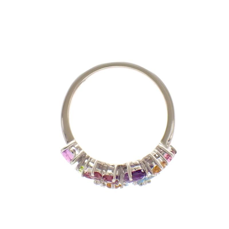 Ponte Vecchio #8(JP Size) Ring K18 White Gold Women