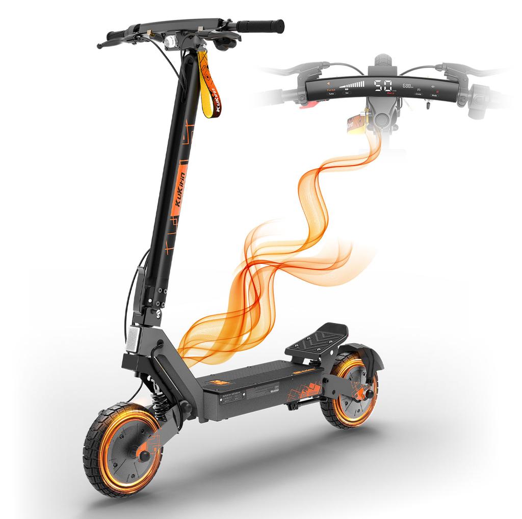 Monopattino Elettrico Pieghevole Kukirin G2 Ultra 800Wx2 Doppio Motore Monopattino Elettrico Adulto Velocità Massima 55Km/h 48V 18AH Autonomia 55KM Carico 120Kg