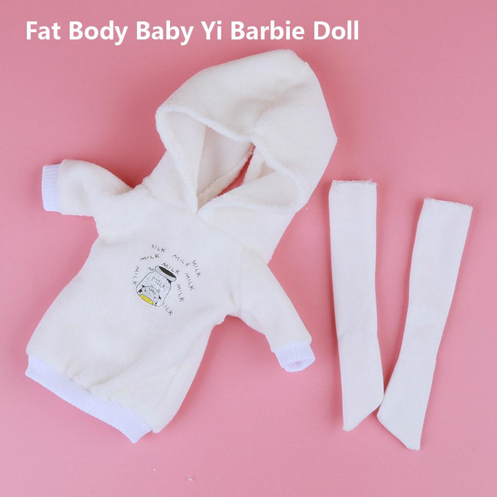 1 Set Girls Doll Dress Portable Detachable Reusable Washable Decorative Cute Replacement Dolls Stocking Toy Clothes Decor