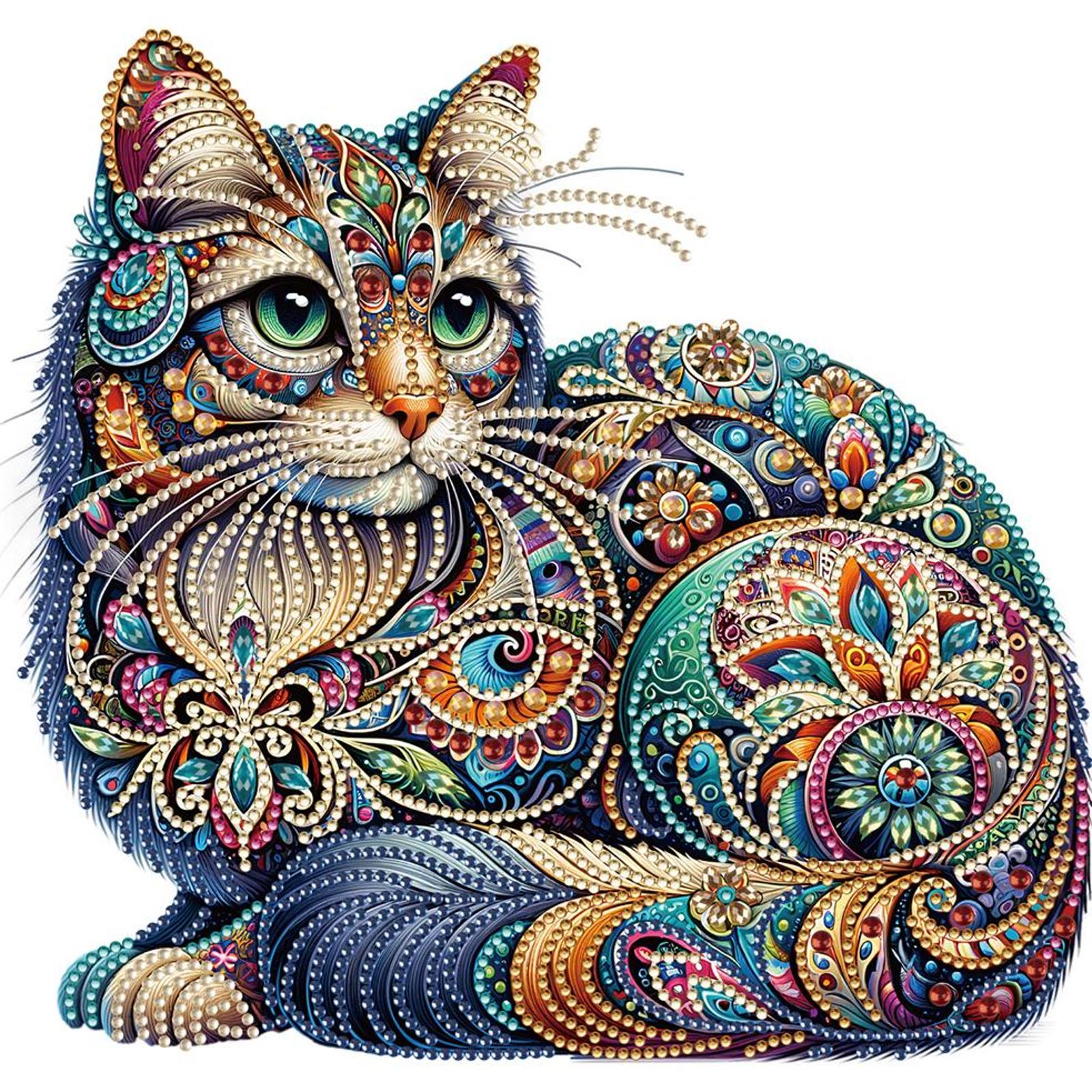 5D DIY Частичная специальная форма сверла Алмазная картина Животное Комплект Художественное украшение