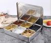 Food-Grade Jelly Ingredient Storage Set with Compartmentalized Containers