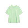 Li Ning Wade Series Letter Print Ice Feel Drop Shoulder T-Shirt Unisex Tops Serene-Green AHST333-3