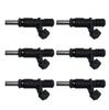 Car 6 FUEL INJECTORS For 2006-12 BMW325 330 328 X3 X5 525 530 528 128 I6 7531634