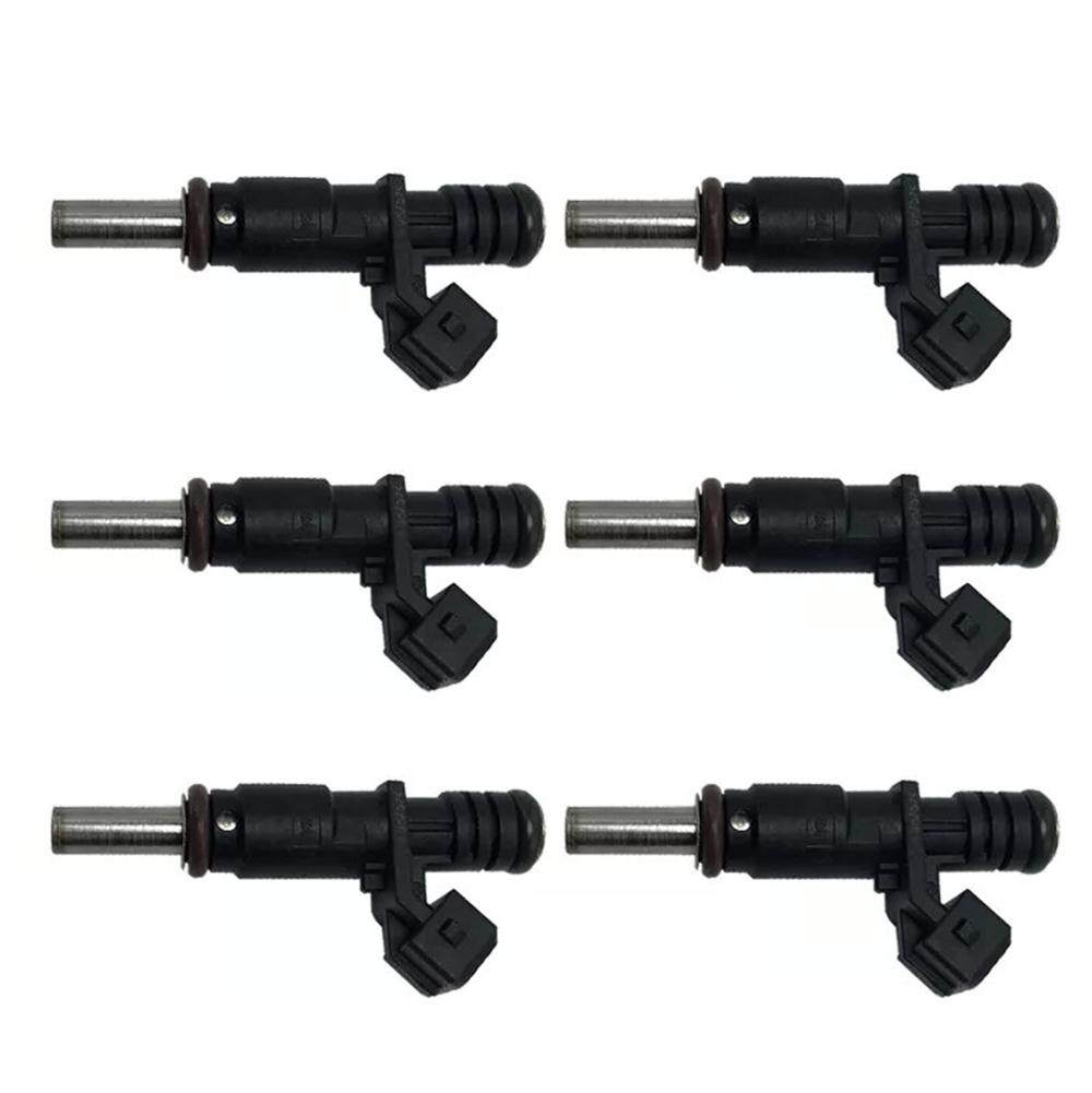 Car 6 FUEL INJECTORS For 2006-12 BMW325 330 328 X3 X5 525 530 528 128 I6 7531634