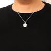 Kaufen Sie 925 Silber Halskette Maria Münze Medaille Kette Anhänger Accessoire Sterlingsilber Hergestellt in Japan svm1 [Schmuck M] Herren Damen