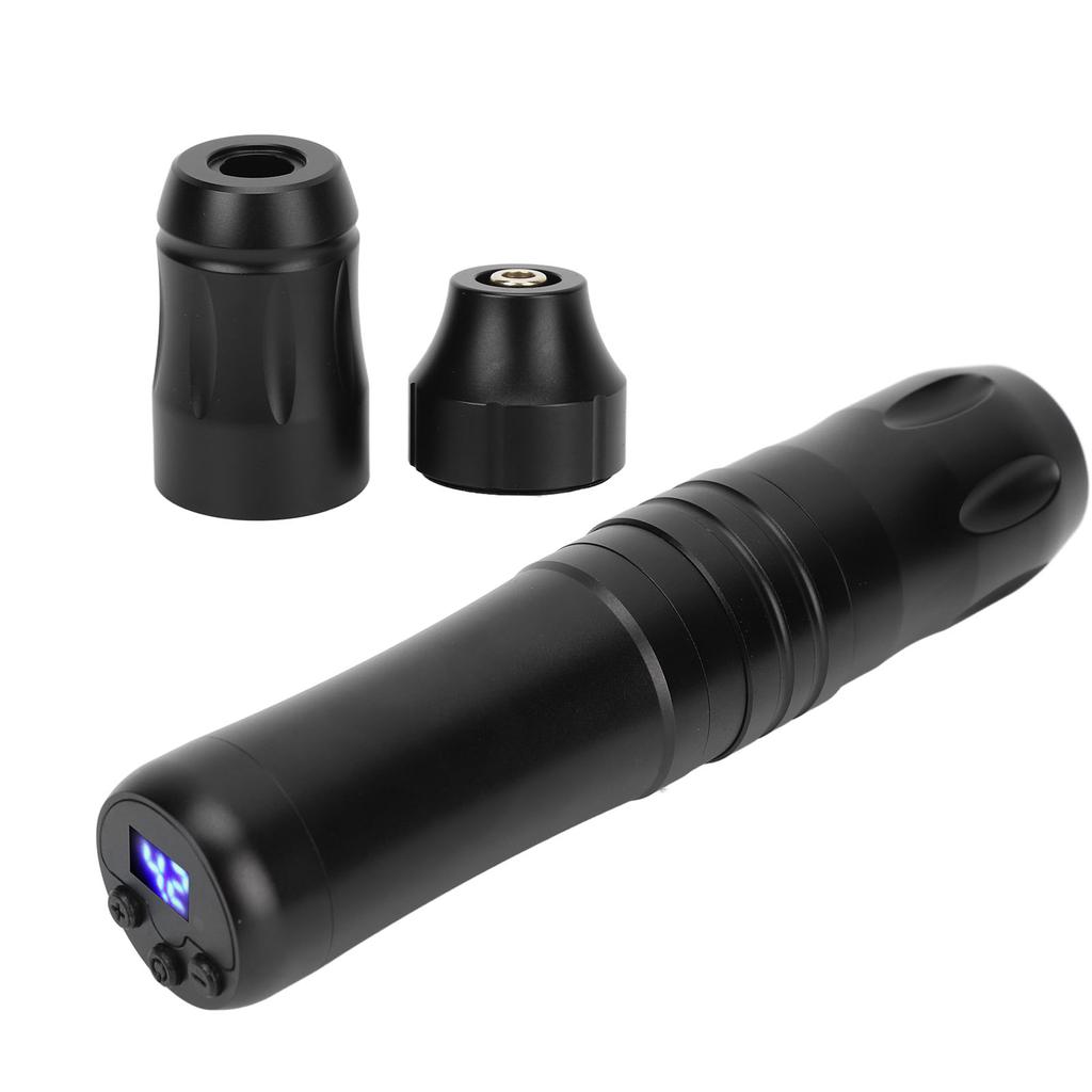 Cordless Rotary Tattoo Pen Kit Blue Soap Practice Skin RCA Battery Motor Tattoo Machine Set for