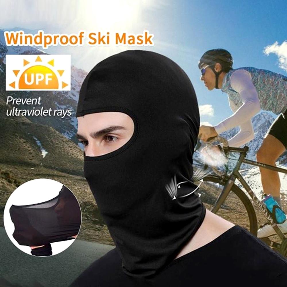Cycling Balaclava Sports Men Cap Face Mask Military Army Ice Silk Motorcycle Bandana Summer Bicycle Uv Protection Women Lycra