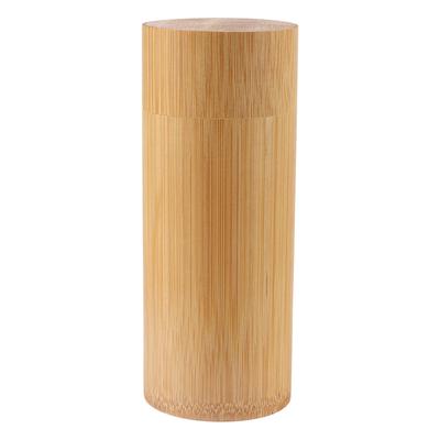Tragbare Bambus Tee Glas Lagerung Halter Container Box (M)