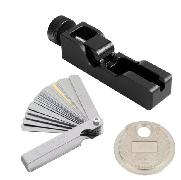 Spark Gap Tool Kit For10/12/14/16mm Precise For Car Motorcycle Maintenance Gap Tool Turbo Power Kit Electrode Compresses