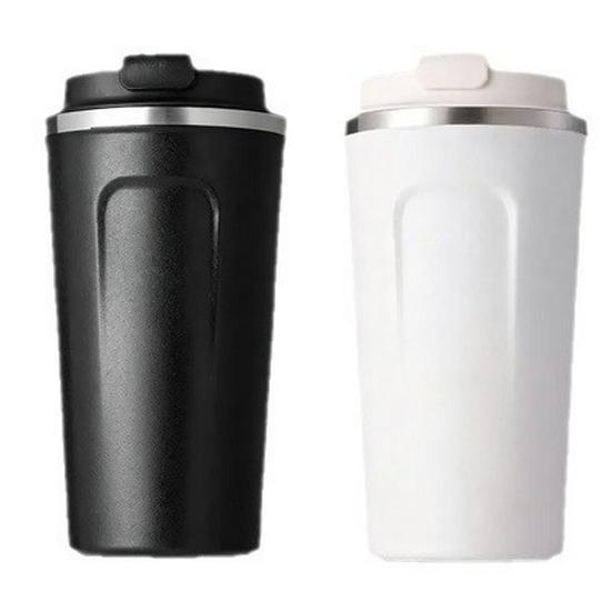 European Style Stainless Steel Coffee Thermos - Small Luxury Portable Travel Mug