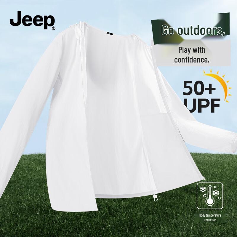 JEEP Men s Lightweight Breathable Sun Protection Hoodie 4XL