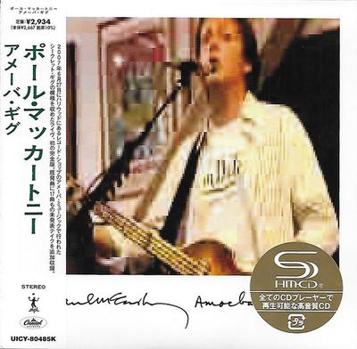 CD PAUL MCCARTNEY  Amoeba Gig Limited EditionSHMCD UICY80485 CAPITOL 2025 Japan Obi Rock