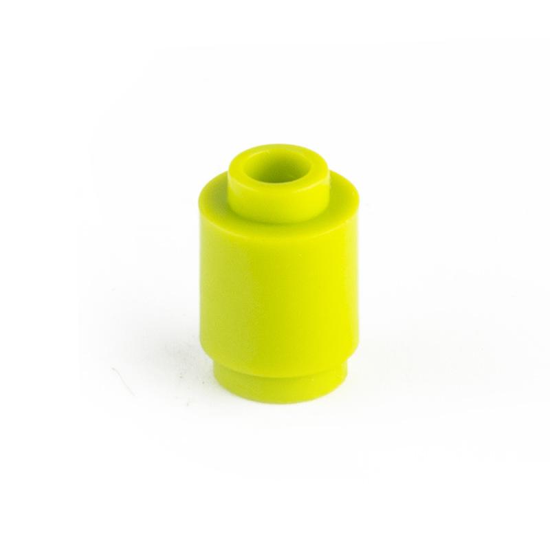 50pcs Bulk Small Particle 3062 MOC Building Block 1x1 Brick Cylindrical Accessories Building Blocks Castle Toys