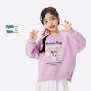 Xiaoyinman Girls' Casual Slit Hem Pullover Sweatshirt