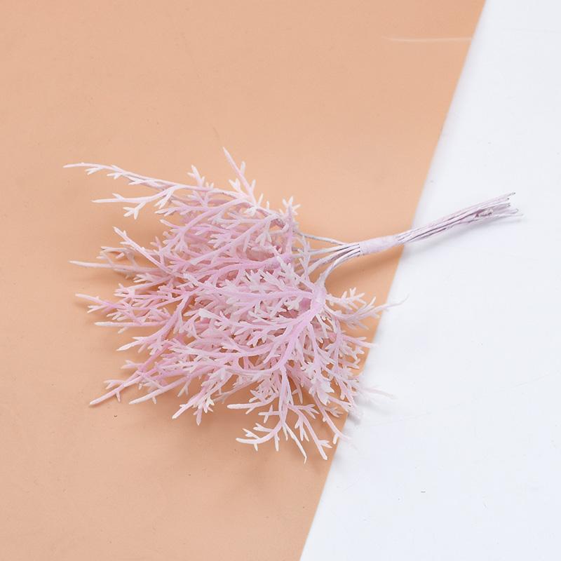 10 Stück Künstliche Pflanzen Günstig Weihnachten Scrapbooking DIY Geschenke Vase für Heimdeko Hochzeit Brosche Braut Accessoires Ausverkauf