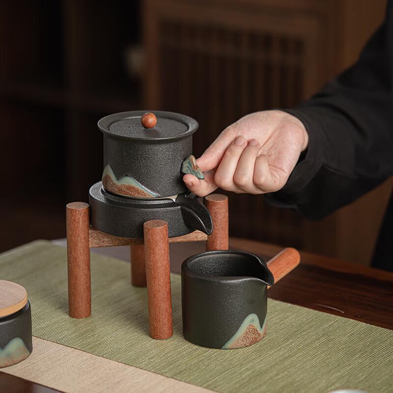 Su's Ceramic Automatic Kung Fu Tea Set