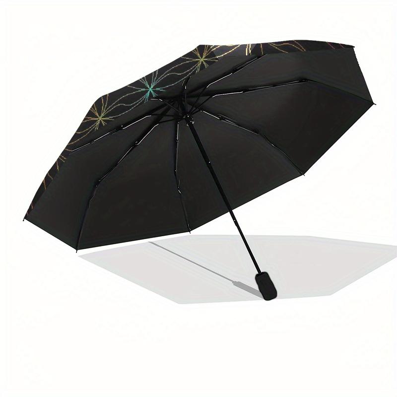 Sacred Geometry Mandala: Spiritual Balance & Harmony DecorUmbrella, Portable 3-Fold Umbrella for Men & Women,Christmas Gift ES71