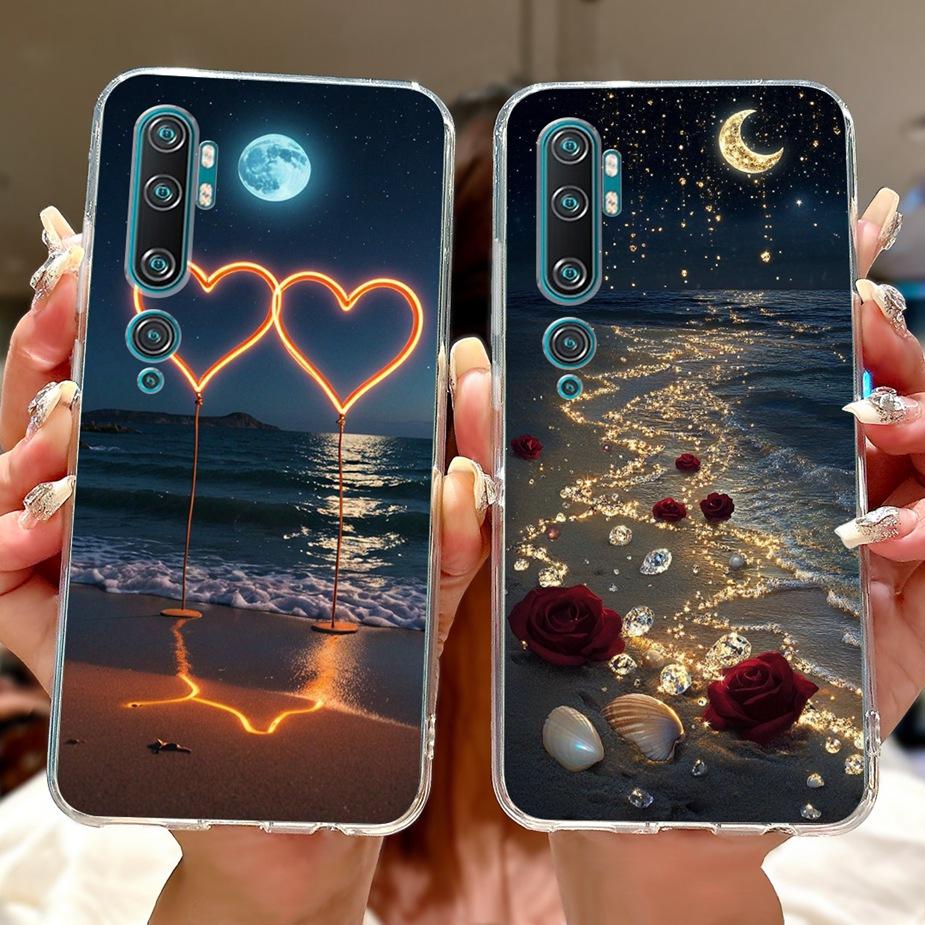 Für Xiaomi Mi CC9 Pro Hülle Mi Note 10 Pro Neue Luxus Bemalte Abdeckung Weiche Dünne Handyhülle Für Xiaomi Mi Note 10 Pro MiCC9Pro Schale