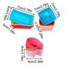 8PCS Silicone Lunch Box Dividers For Children Kids School Food Dividers For Bento Box Silicone Cupcake Liners Mold Baking Tools