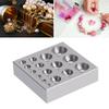 Steel Dapping Block Jewelry Stamping Tool Steel Benching Block Dapping Block Suitable for Jewelers and Craftmakers