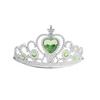 Fascia con Corona a Forma di Cuore in Plastica per Bambini per Festival, Compleanni e Feste - Accessorio per Capelli da Principessa